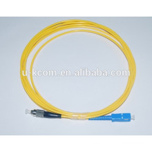 FC / SC Simplex SM Cable de conexión de fibra óptica